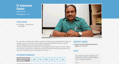 Desktop Screenshot of drkkannan.com
